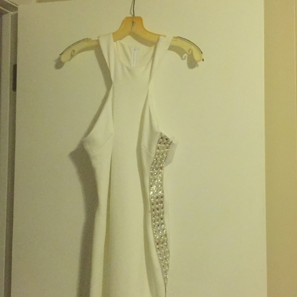 Long white dress